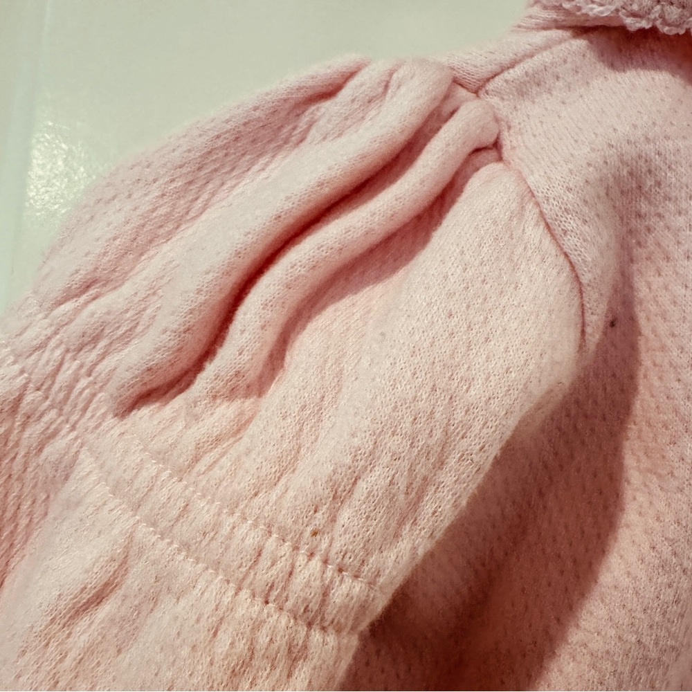 Classic Pooh Bear One More Flower for Piglet Baby Girl Pink Hoodie Jacket Cotton - Picture 7 of 11